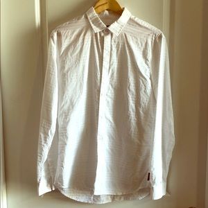 Armani exchange- bottom down shirt- medium size